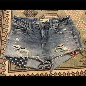 Garage American Flag Festival Shorts